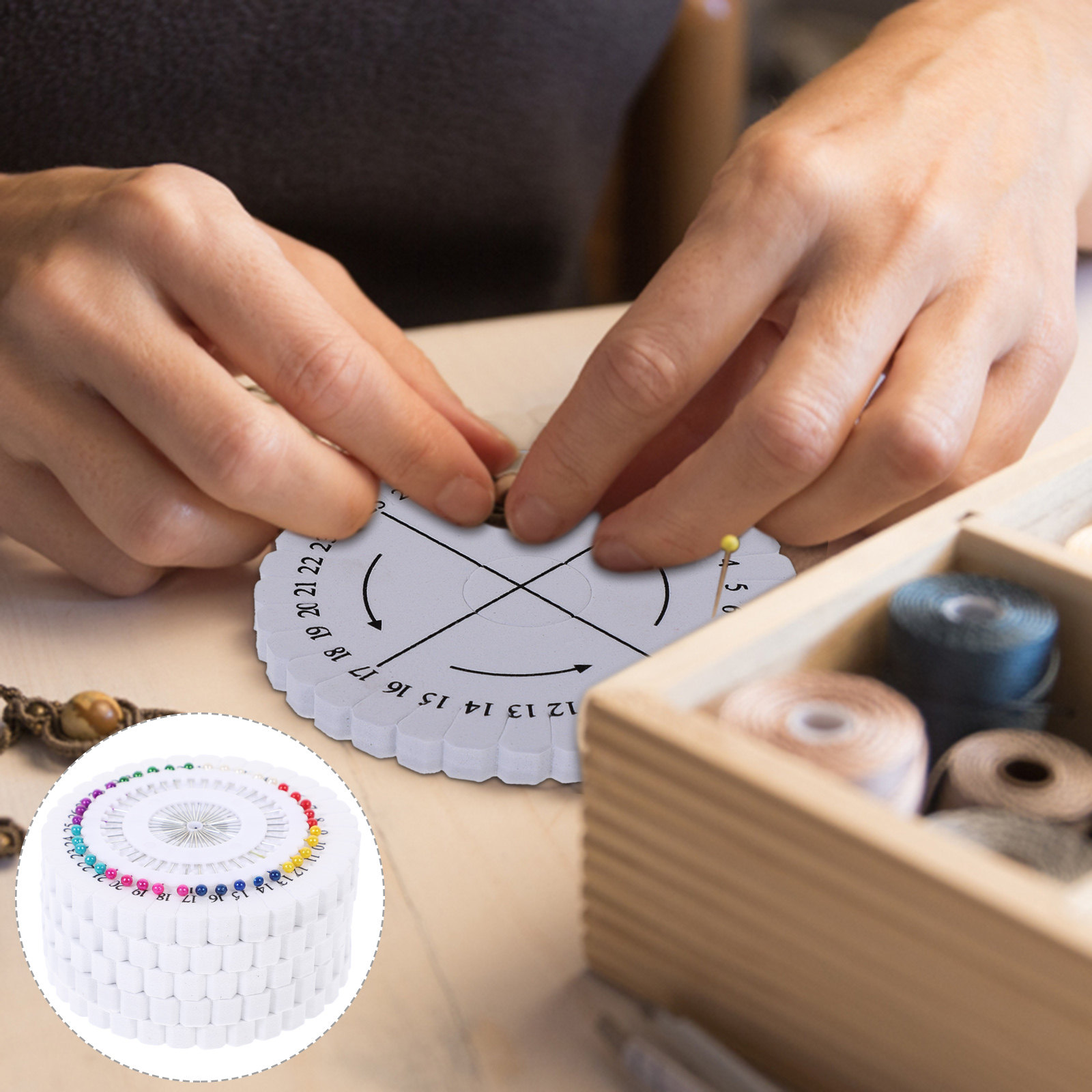 Jewelry Making Board - مجموعة واحدة من أقراص الحياكة الكوميهيمو