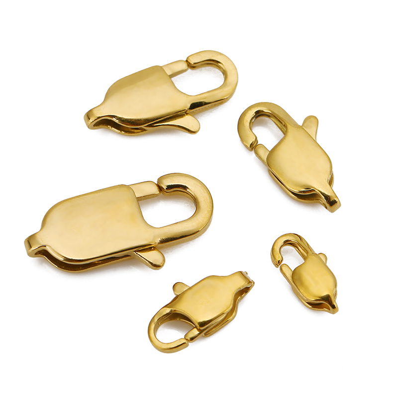 10 قطعة عالية الجودة الذهب الف - مراجعة Lobster Clasp Silver وسعره