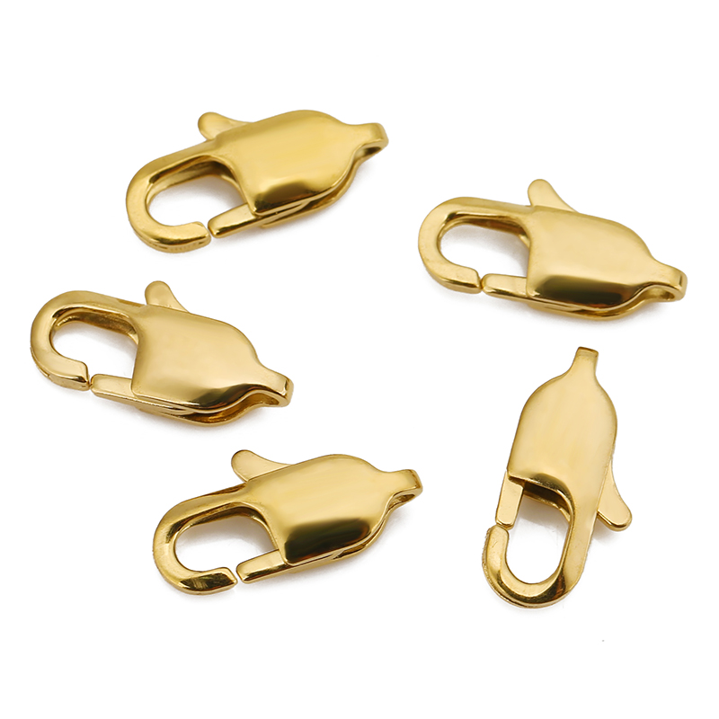 10 قطعة عالية الجودة الذهب الف - مراجعة Lobster Clasp Silver وسعره