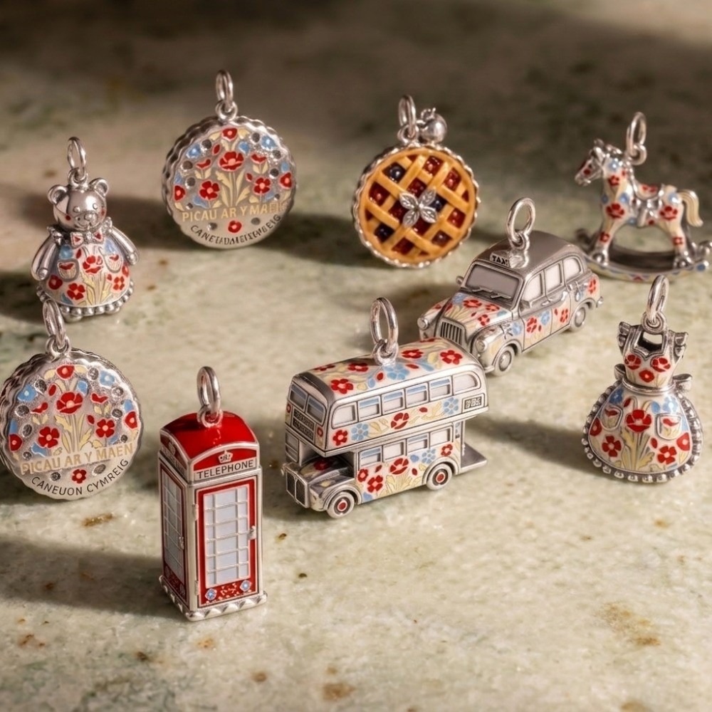 قلادات كرتونية من الفولاذ المق - مراجعة Jewelry Making London وسعره