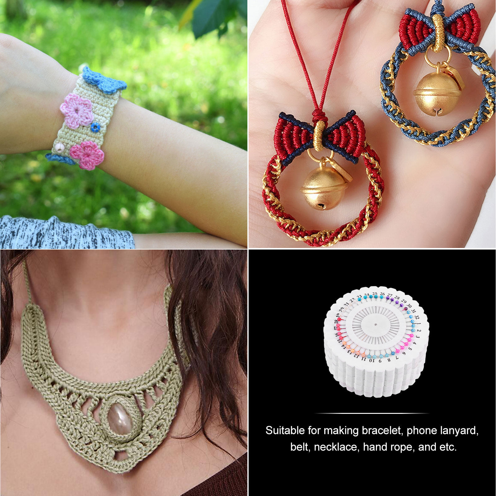 مجموعة واحدة من لوحات تجديل ال - مراجعة Jewelry Making Board وسعره