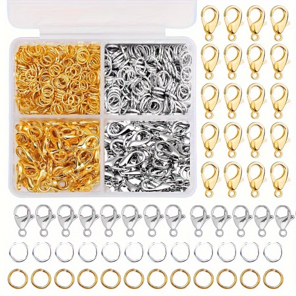 مجموعة متنوعة من الحلقات المعد - مراجعة Lobster Clasp Silver وسعره