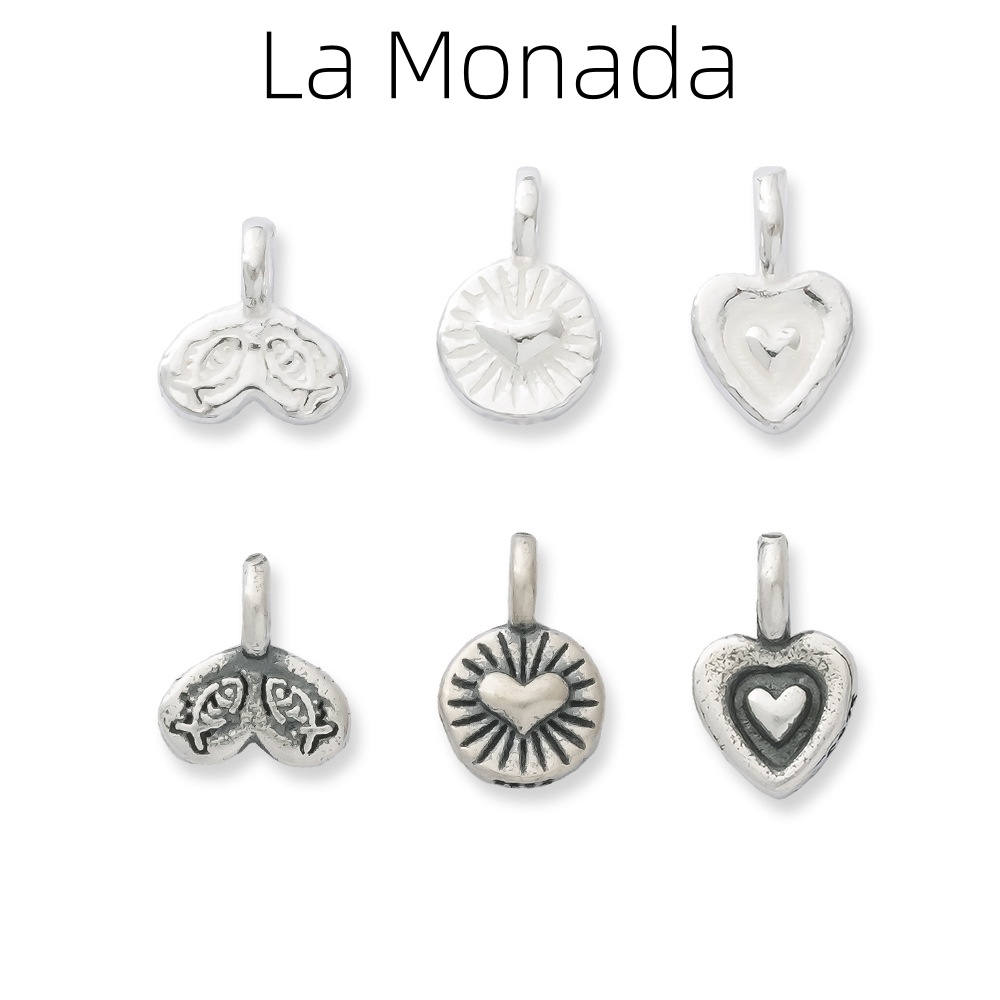 قلادات فضية صغيرة على شكل قلب  - مراجعة Jewelry Making In La وسعره