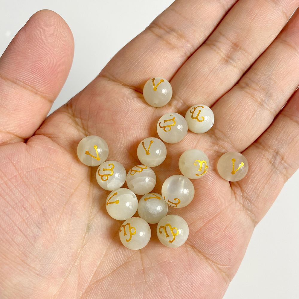بيع بالجملة 12 حجر البروج سحر  - مراجعة Jewelry Making Gemstones وسعره