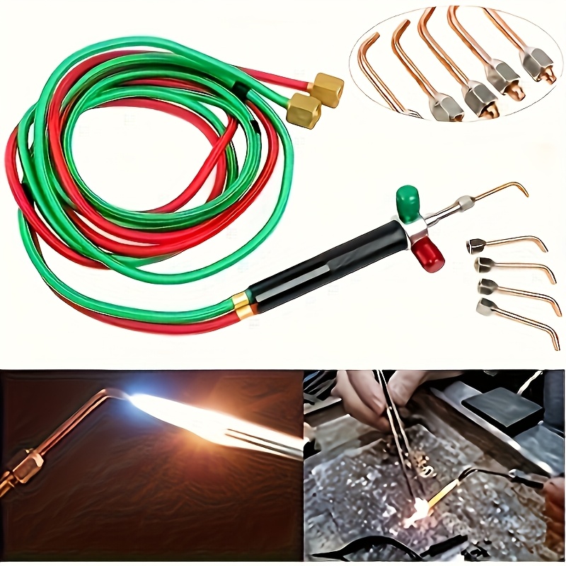 طقم شعلة لحام بالأكسجين بخمسة  - مراجعة Jewelry Making Torch وسعره
